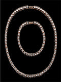 5mm Tennis Necklace Hip-Hop Punk Anklet