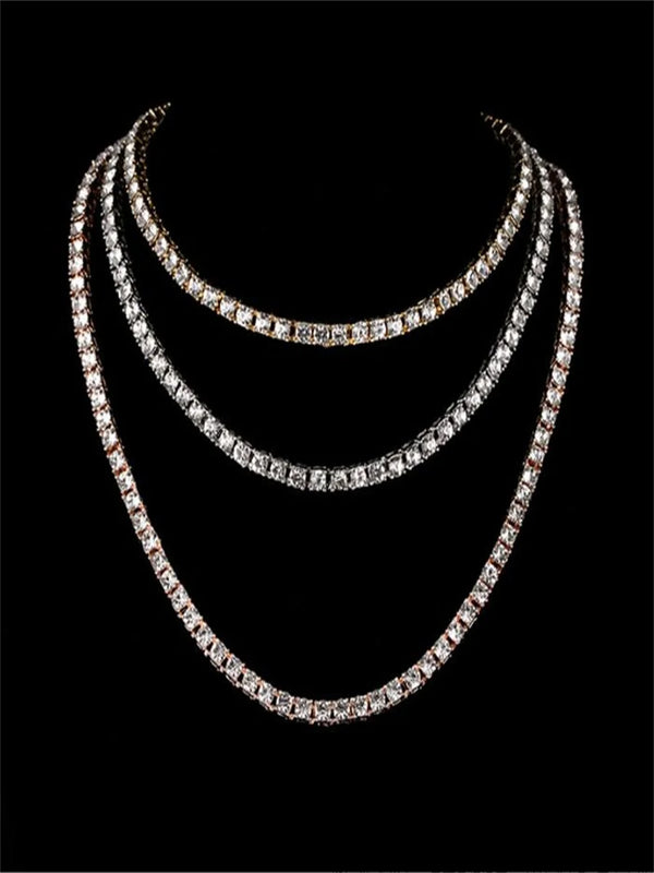 5mm Tennis Necklace Hip-Hop Punk Anklet