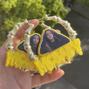 Custom Name Acrylic Hip-hop Earrings