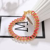 Hip-hop Stainless Steel Cuban Chain Bracelet