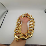 Hip-hop Exaggerated Plastic Necklace Props Big Chain Local Tyrants