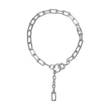 Hip-hop Metal Chain Cuban Necklace for Woman Man