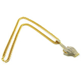 Hip-hop Middle Finger Pendant Necklace Men's Alloy Jewelry