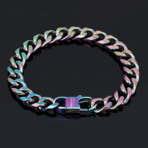 Hip-hop Style Titanium Link Chain Bracelet for Men