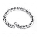 Hip-hop Style Charm Couple Bracelet Titanium Stainless Steel Jewelry