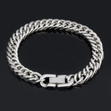Hip-hop Style Titanium Link Chain Bracelet for Men
