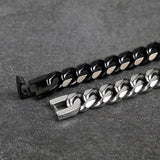 Stainless Steel Hiphop Chain Bracelet for Men
