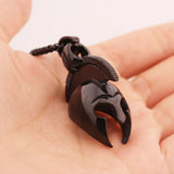 Hipper 316L Stainless Steel Helmet Pendant Necklace