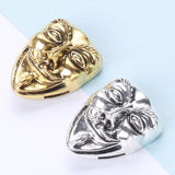 Hipster Clown Mask Brooch Coat Shirt Suit Clothing Accessories