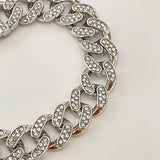 Hipster Full Diamond Chunky Cuban Bracelet