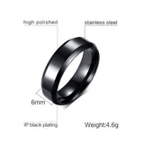 His Queen Her King Wedding Rings Stainless Steel Band Valentine's Gift