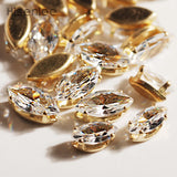 AAA 4x8/5x10mm CZ Marquise Stone Zircon Claw DIY Jewelry
