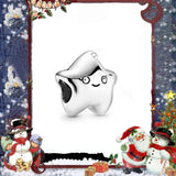 Hiver Nouveau Style 100% Argent 925 Renne Santa Bijoux De Bricolage