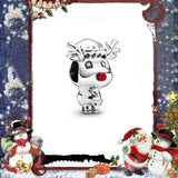 Hiver Nouveau Style 100% Argent 925 Renne Santa Bijoux De Bricolage