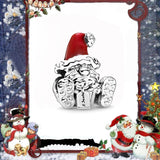 Hiver Nouveau Style 100% Argent 925 Renne Santa Bijoux De Bricolage