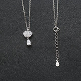 925 Silver Crown Pendant Necklace Chain Choker Gift