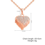 Photo Box Necklace Pendant Engraved Name Diamond Heart Frame
