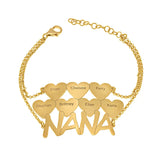 Hiyong Bracelet, Personalized Nameplate Women Jewelry Bangle Bracelet