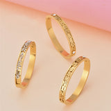 Hiyong Letter Bangle, Name Bangle Charm Bracelets