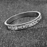 Hiyong Letter Bangle, Name Bangle Charm Bracelets