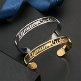 Hiyong Name Bangle Personalized Bracelet Jewelry