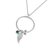 Hiyong Name Necklace Birthstone Personailzed Name Necklaces Mother's Beads