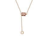 Hiyong 925 Silver Waist Pendent Necklace Wedding Jewelry