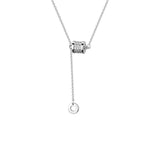 Hiyong 925 Silver Waist Pendent Necklace Wedding Jewelry
