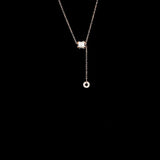 Hiyong 925 Silver Waist Pendent Necklace Wedding Jewelry