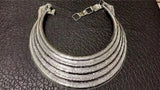 Hmong Hollow Collar Man and Necklace Five Layer Jewelry