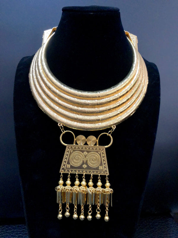 Hmong Jewelry Woman and Man Miao Collar Necklace