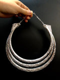Hmong Triple Collar Ethnic Lady Necklace