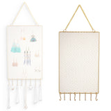 Wall Mounted Diamond Jewelry Organizer for Girls