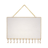 Wall Mounted Diamond Jewelry Organizer for Girls