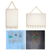 Rectangle EarBracelets Storage Hanger Mounted Jewelry Organizer