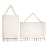 Grid Rectangle Ring Earring Bracelets Storage Hanger Display Rack