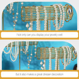 Jewelry Organizer Hair Rack Bracelet Headdress Watch Storage Tray