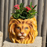 Resin Mold Lion Flower Pot Silicone Epoxy Molds DIY Jewelry Storage Box