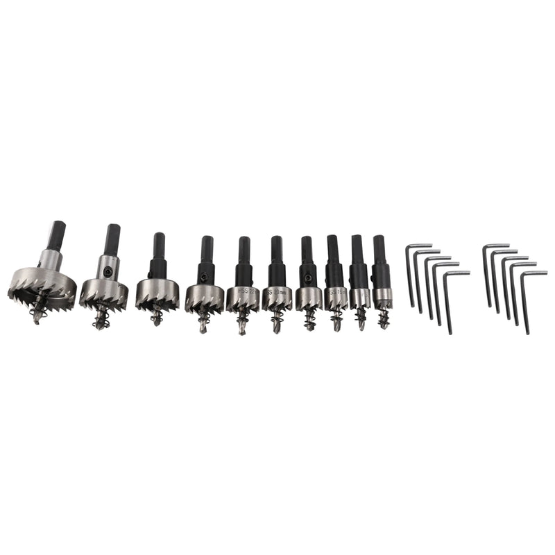 Holesaw Tooth Kit Hss Steel Drill Bit Set Cutter Tool for Wood Metal Wood Alloy