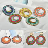 European Style Wood Chips for DIY Earrings