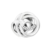 Heart 925 Silver Family Charm for Bracelets