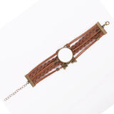 High Jewelry Sublimation Blank Leather Bangle Bracelet 10pcs/lot