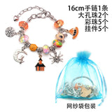 Kids DIY Beaded Jewelry Set Christmas Bracelet Accessories Bag