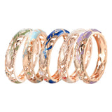 Enamel Bird Cloisonne Bangle for Women - Hand Bracelet Jewelry