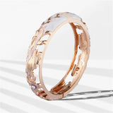 Enamel Bird Cloisonne Bangle for Women - Hand Bracelet Jewelry