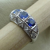 Hollow Zircon Ring For Women Brithday Christmas Engagement Gift