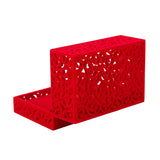 Red Jewelry Box Holder Display Gift for Wedding