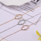 Classic Copper Bransolet Women Bracelet Wedding Hand Shape Bangles