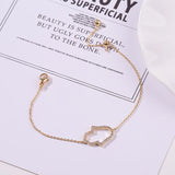 Classic Copper Bransolet Women Bracelet Wedding Hand Shape Bangles