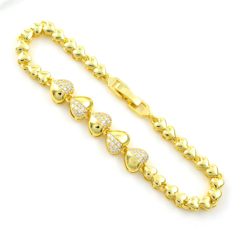Female Stylish Jewelry Wedding Engagement 3 Colors Bracelet Women